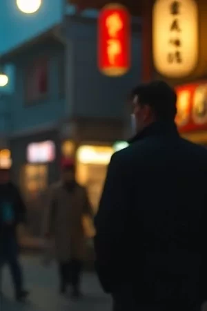 《沉默的调色师》竖版海报，调色台上尚未干透的颜料盘