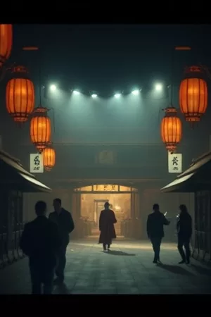 《衣柜里的宇宙》竖版海报，推开的衣柜门后流动的星云